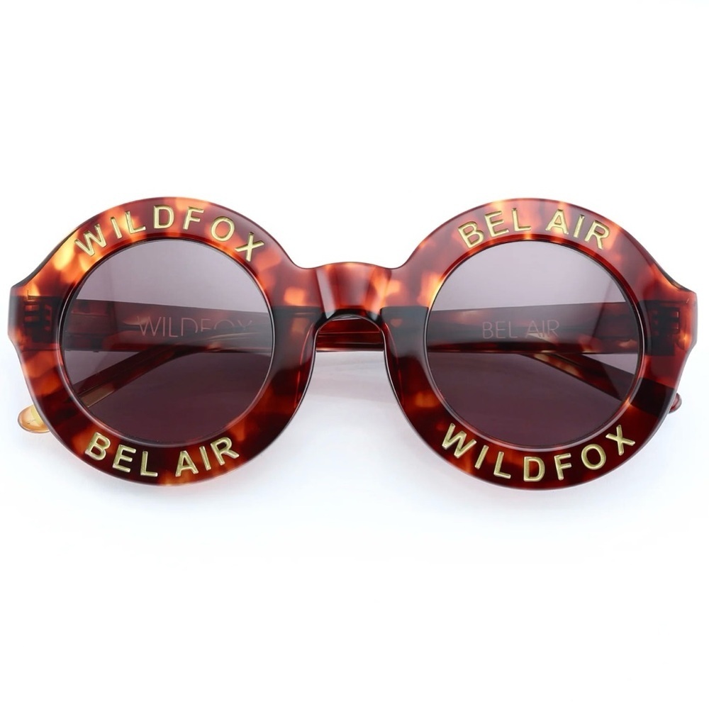 NWT Wildfox Bel Air Tortoise Shell Brown Belair Sunglasses Classic NEW with case